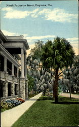 North Palmetto Street Daytona Beach, FL Postcard Postcard