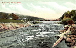 Grand Lake Stream Postcard