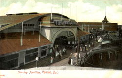 Dancing Pavilion Venice, CA Postcard Postcard