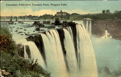 Canadian Falls From Terrapin Point Postcard