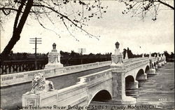 New Toolumne River Bridge On State Highway Modesto, CA Postcard Postcard