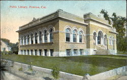 Public Library Postcard