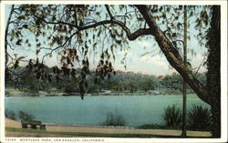 Westlake Park Los Angeles, CA Postcard Postcard