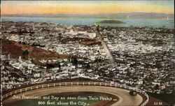 San Francisco And Bay California Postcard Postcard