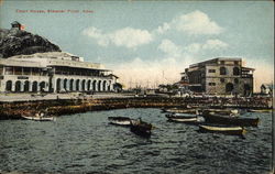 Court House Steamer Point Aden, Yemen Middle East Postcard Postcard