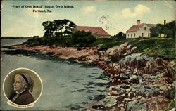 Pearl Of Orrs Island Portland, ME Postcard Postcard