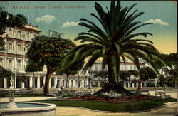 Parque Central, Central Park Habana, Cuba Postcard Postcard