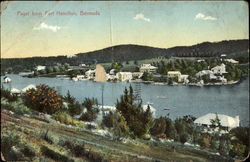 Paget From Fort Hamilton Fort Haminlton, Bermuda Postcard Postcard