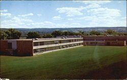 Herkimer Senior High School New York Postcard Postcard