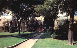 Hawkins Hall, State University Teachers College Plattsburgh, NY Postcard Postcard