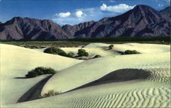 Southern California Sand Dunes Scenic, CA Postcard Postcard