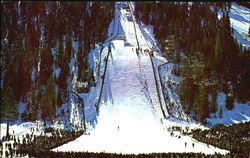 The Famous Squaw Valley Ski Jump Postcard