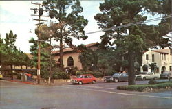 The Harrison Memorial Library Carmel-By-The-Sea, CA Postcard Postcard