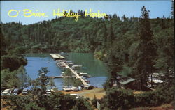 O'Brien Holiday Harbor Shasta Lake, CA Postcard Postcard