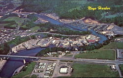 Noyo Harbor & Fishing Village Fort Bragg, CA Postcard Postcard