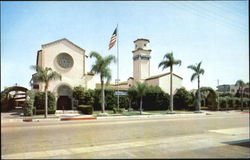 Mottell's And Peek Mortuaries, Third and Alamitos Chapel Long Beach, CA Postcard Postcard