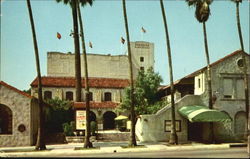 Famous Pasadena Playhouse California Postcard Postcard