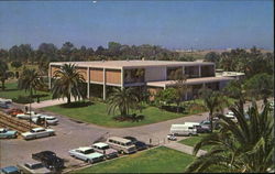 Charles Von Der Ahe Library Los Angeles, CA Postcard Postcard