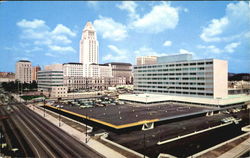 Las Angeles Civic Center Los Angeles, CA Postcard Postcard