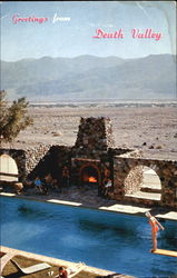 Furnace Creek Inn Death Valley, CA Postcard Postcard