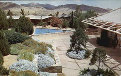 Patio Adjacent To Cafeteria Yucca Valley, CA Postcard Postcard