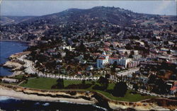 Air View Of La Jolla California Postcard Postcard