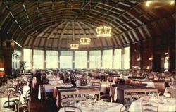 Hotel Del Coronado Dining Room California Postcard Postcard