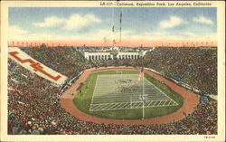 Coliseum, Exposition Park Los Angeles, CA Postcard Postcard