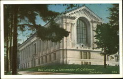 Doe Library, University of California Berkeley, CA Postcard Postcard