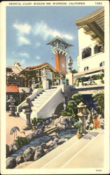 Oriental Court Mission Inn Postcard