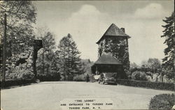 The Lodge And Entrance To Tuxedo Park New York Postcard Postcard