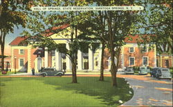 Hall Of Springs State Reservation Postcard