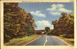 Greetings From New Paltz Postcard