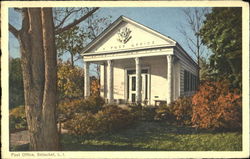 Post Office, Long Island Postcard