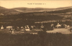 Village Of Maplecrest New York Postcard Postcard