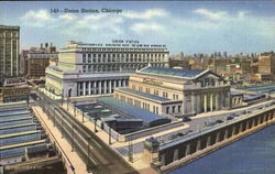 Union Station Chicago, IL Postcard Postcard