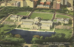 Museum Of Science And Industries, Jackson Park Chicago, IL Postcard Postcard