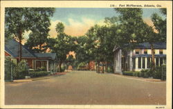 Fort McPherson Postcard