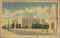 Delaware Hospital Postcard