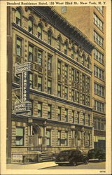 Stanford Residence Hotel, 155 West 22nd St Postcard