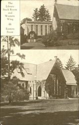 Haverford College Library Stack Room And Western Wing Postcard