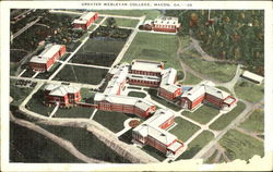 Greater Wesleyan College Macon, GA Postcard Postcard