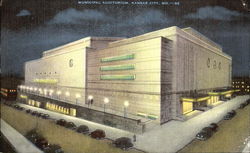 Municipal Auditorium Postcard