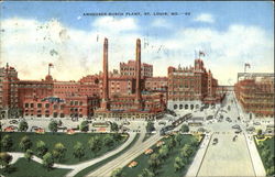 Anheuser-Busch Plant St. Louis, MO Postcard Postcard