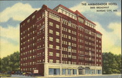 The Ambassador Hotel, 3600 Broadway Postcard