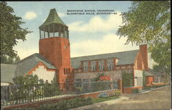 Brookside School Cranbrook Postcard