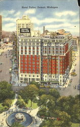 Hotel Tuller Detroit, MI Postcard Postcard