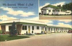 Mc Govern's Motel & Club, Highway 151 Sun Prairie, WI Postcard Postcard