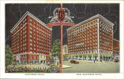 Heath man Hotels Portland, OR Postcard Postcard