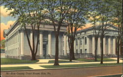 Erie County Court House Pennsylvania Postcard Postcard